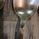 Set of 10 antique silver-plated cutlery