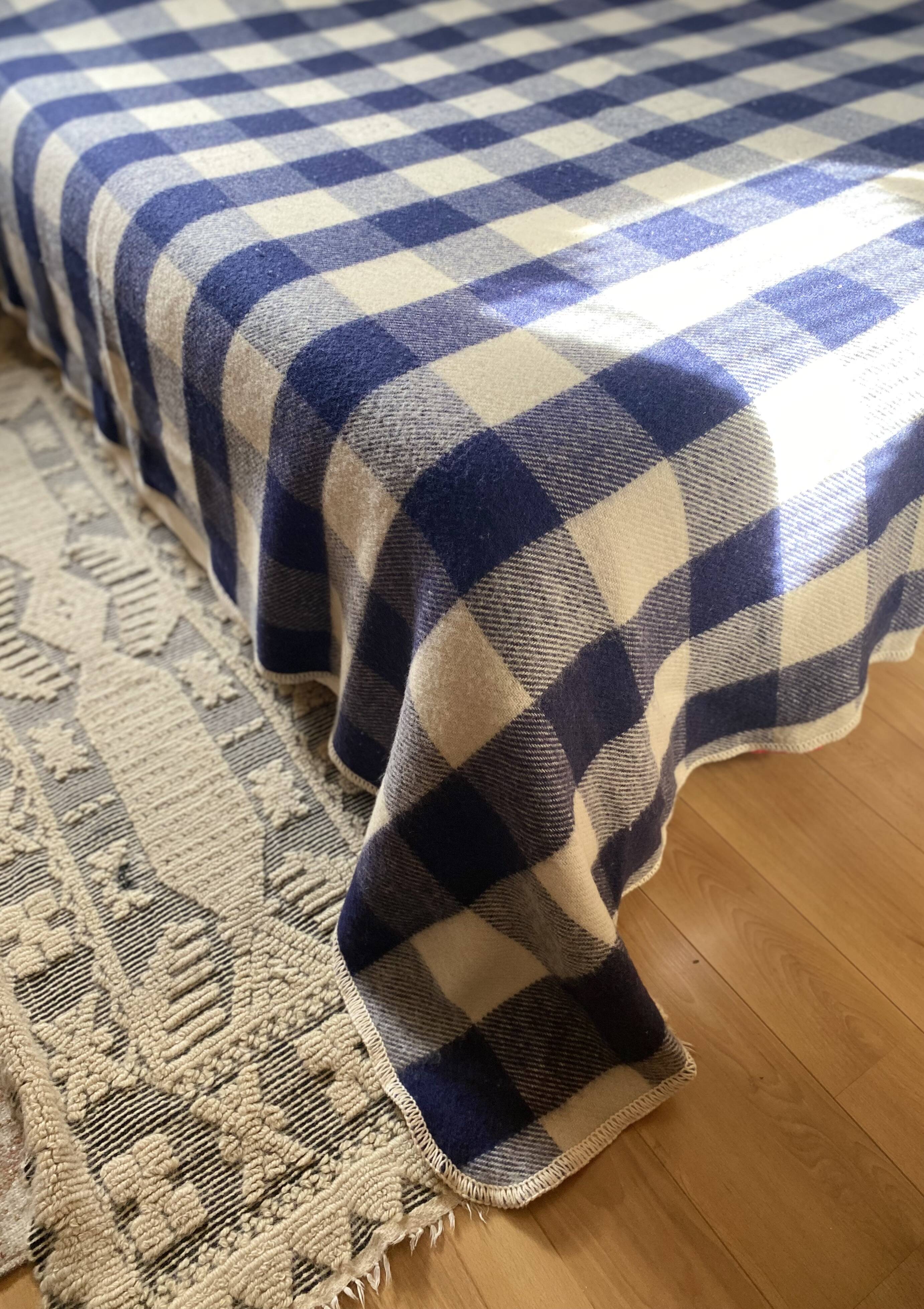 Vintage wool blanket