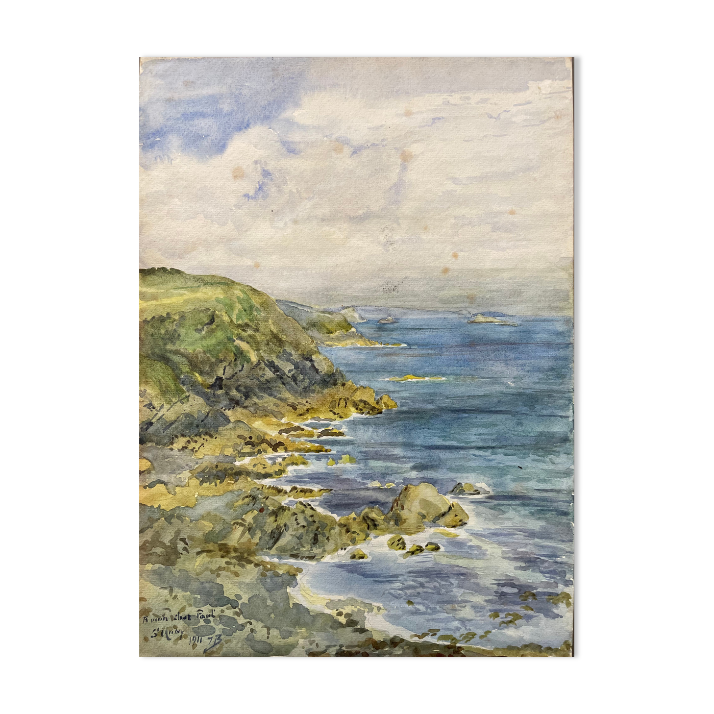 Painting painting seascape 1911