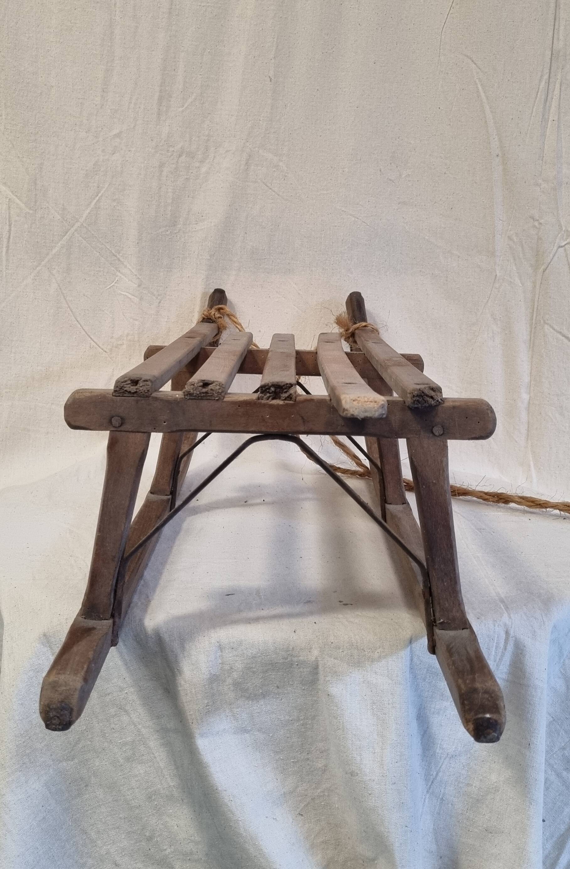 Wooden sled