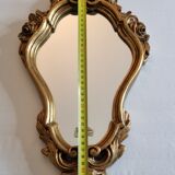 Louis XV style shell mirror, Bernardini, 44 cm