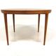 Walnut dining table, "Facett 3-132" Bertil Fridhagen, Sweden, 1960