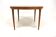 Walnut dining table, "Facett 3-132" Bertil Fridhagen, Sweden, 1960