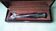 Silver-plated sugar tongs in its case     Art Deco style