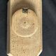 Old 19th century fluted wooden butter mold