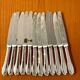 Christofle Cluny, 12 cheese dessert knives 19.5 cm excellent condition