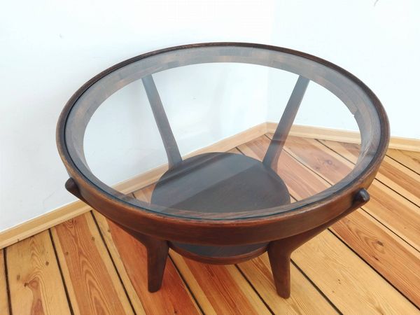 Table basse attribuée à K. Kozelka pour Interier Praha, Tchécoslovaquie, années 1930