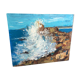 Marine oil painting