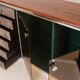 Guido Falsechini Hermes Marble and Leather Sideboard for i4 Mariani 1970