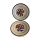 7 old Gien opaque porcelain dessert plates