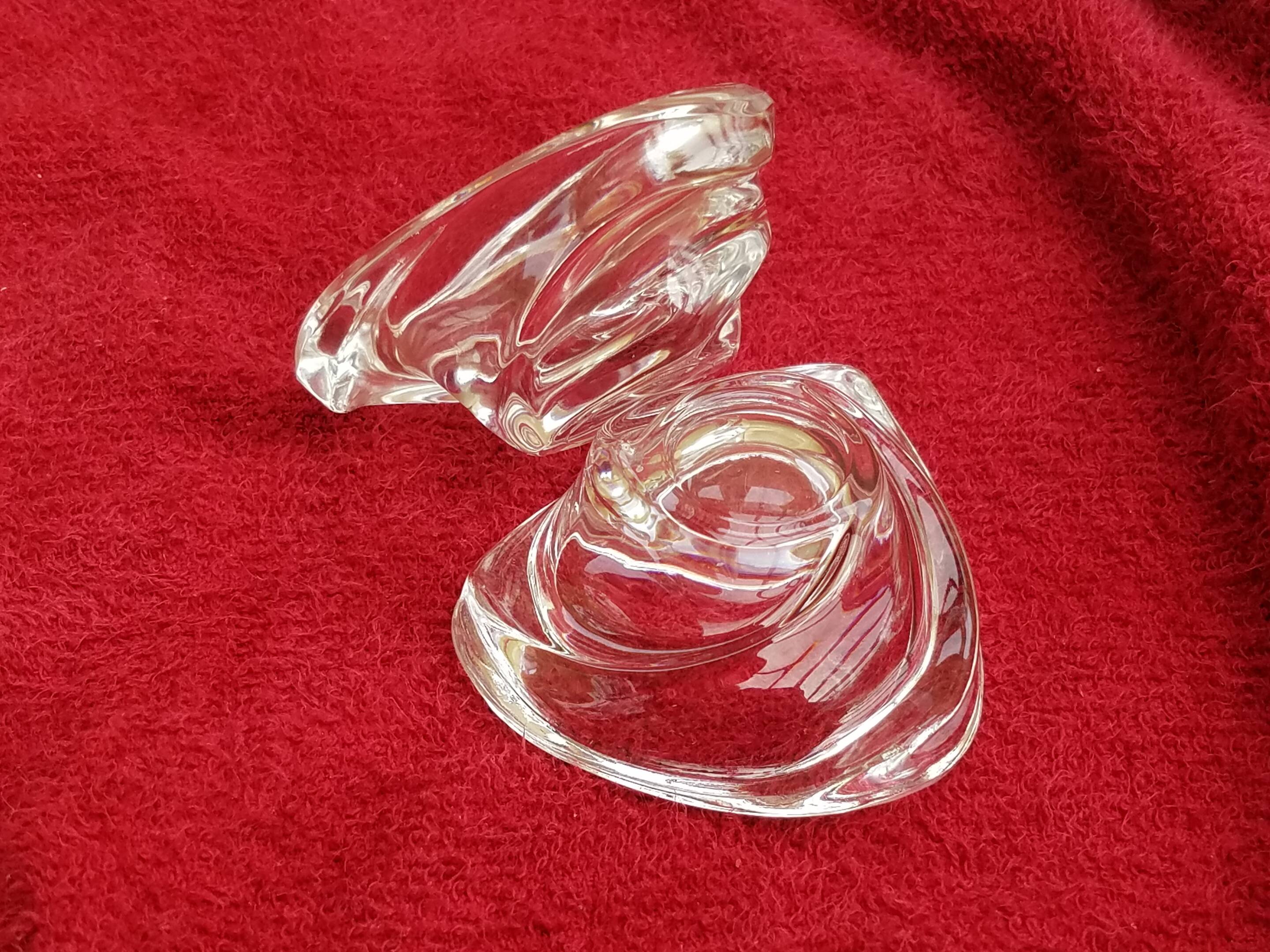 Crystal salt and pepper shaker set