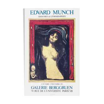 Affiche Edvard Munch 1985