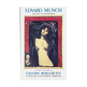 Poster Edvard Munch 1985