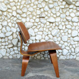 LCW Lounge Chair Walnut by Charles and Ray Eames for Evans / Herman Miller, 1948-49