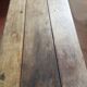 Antique bistro table (original cast iron and wood)