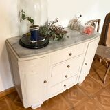 Art Deco clay chest of drawers