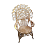 Rattan armchair Style Emmanuelle