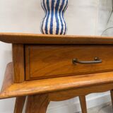 Table de chevet pieds compas
