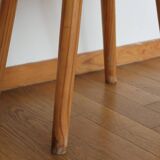 Pair of Scandinavian pine chairs