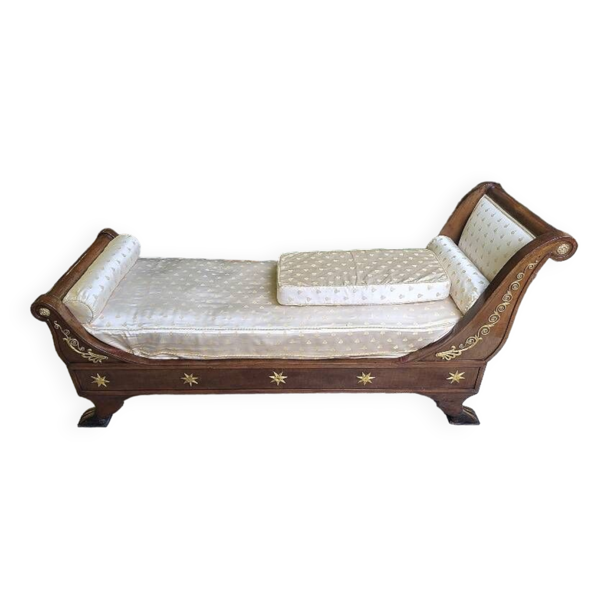 bench sofa bed 19th century empire daytime