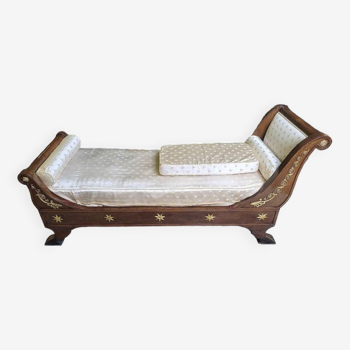 bench sofa bed 19th century empire daytime