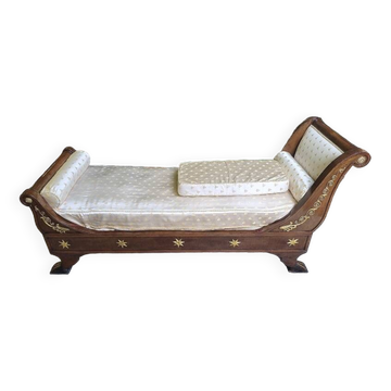 bench sofa bed 19th century empire daytime
