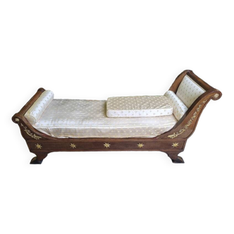 bench sofa bed 19th century empire daytime