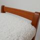 Mid-century teak swedish bar stool