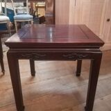 Chinese side table in exotic wood