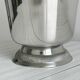 Lightweight silver stainless steel champagne bucket