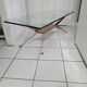 Coffee table with compass legs from the 60s