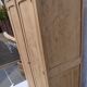 Parisian wardrobe in raw wood