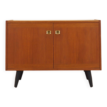 Cabinet en teck, design danois, années 1970, fabriqué au Danemark