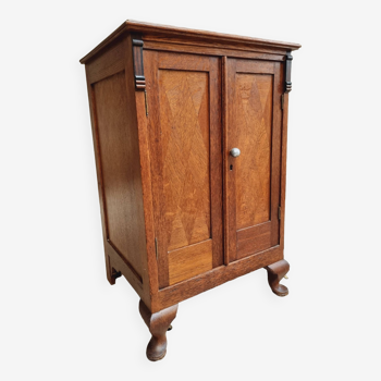 Antique small cabinet sideboard oak