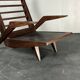 Midcentury Brazilian modernist lounge easy chair by Acacia Gil Borsoi,1950s