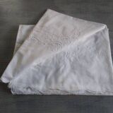 Old embroidered tablecloth 245x160cm