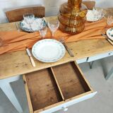 Farm table 2 drawers