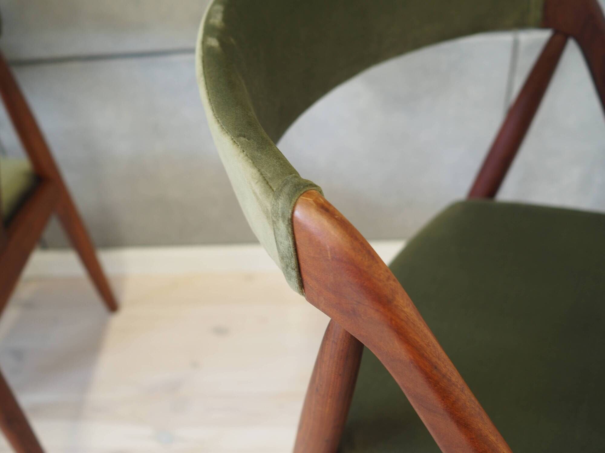 Set of four rosewood chairs, Danish design, 70s, designer: Kai Kristiansen