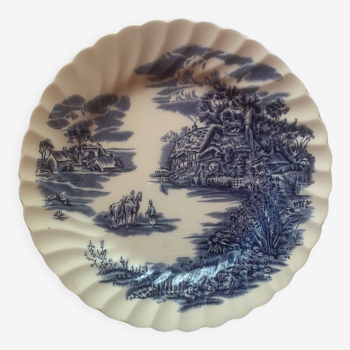 English porcelain plate