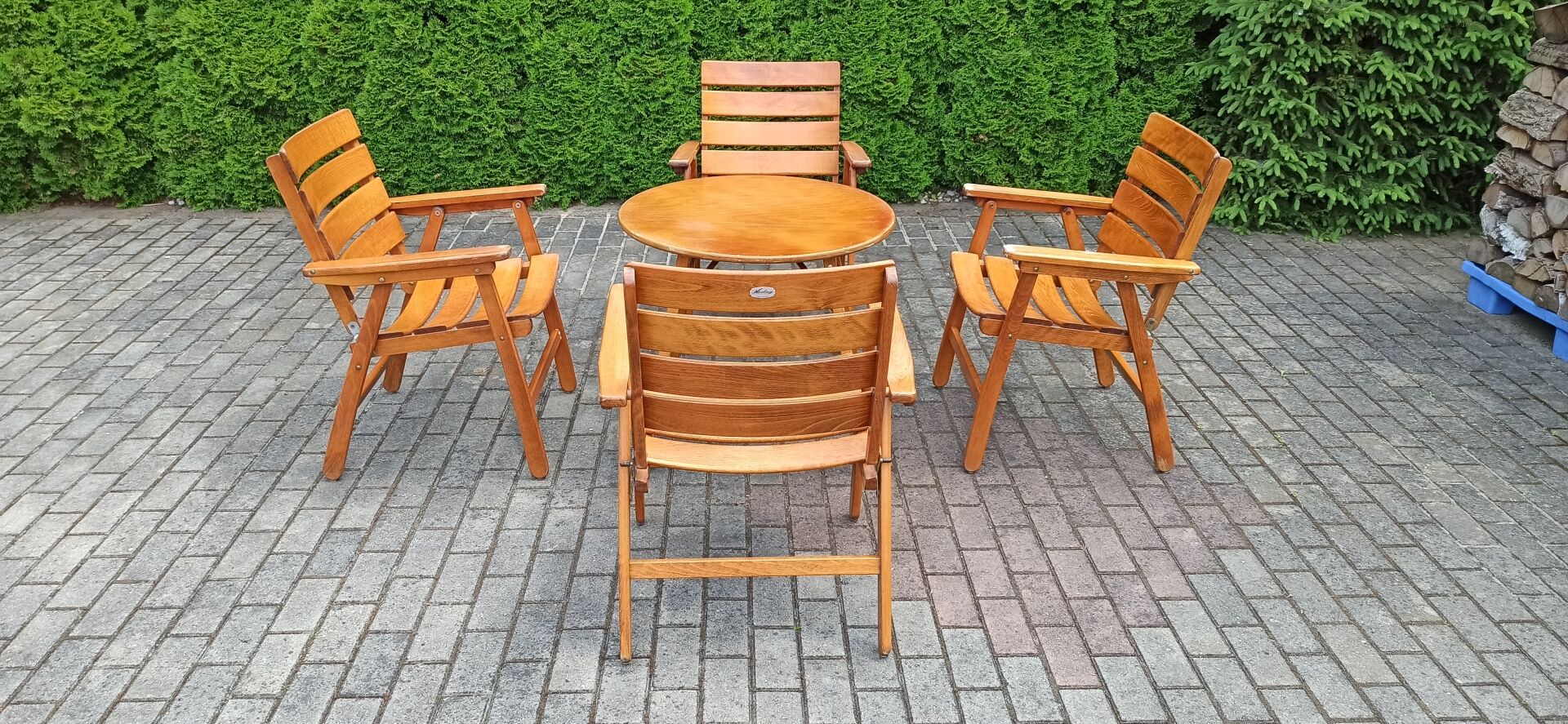 Garden Furniture Set from Herlag, 1970s