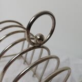 Silver metal toast door