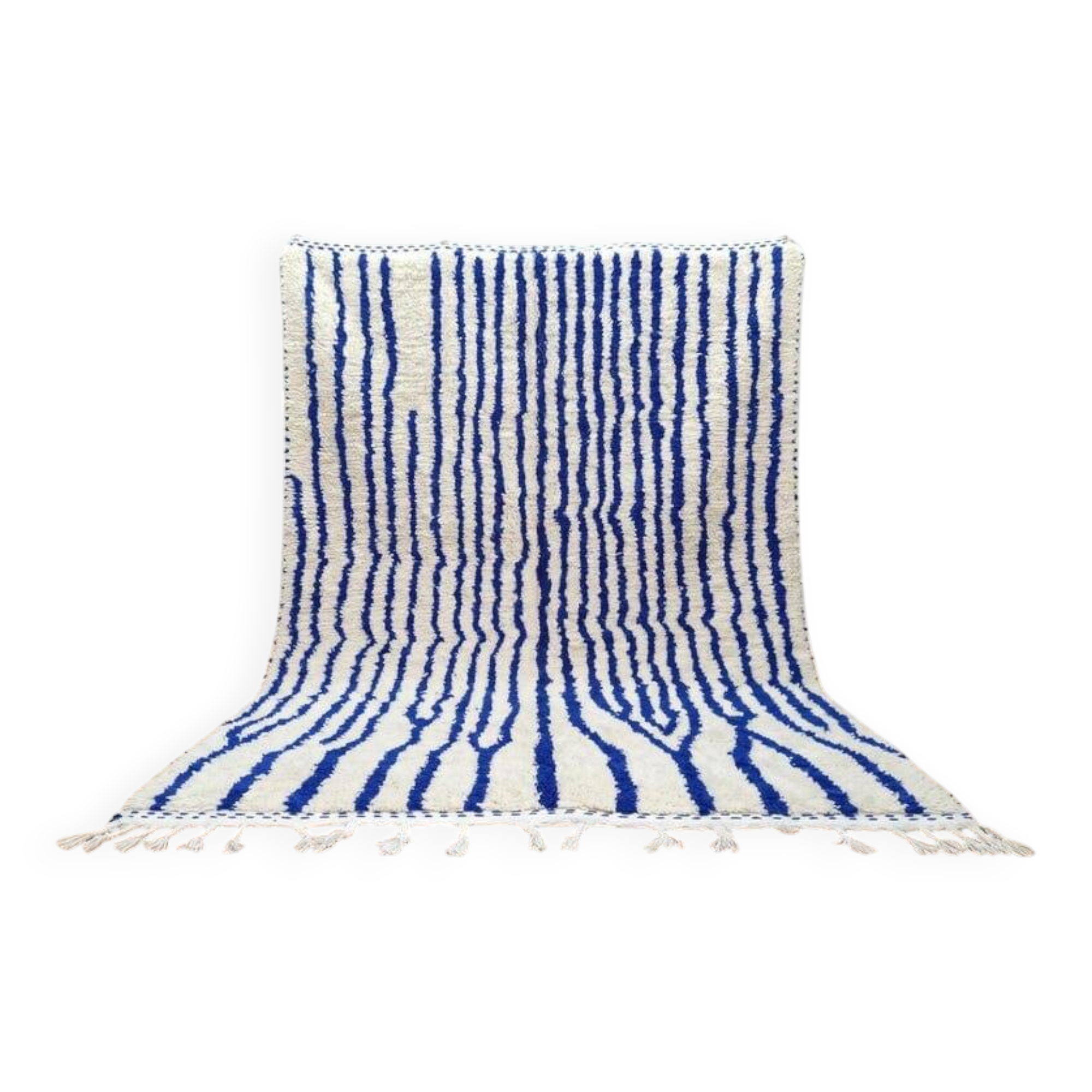 Custom-made traditional pure wool rug size 2/3 m