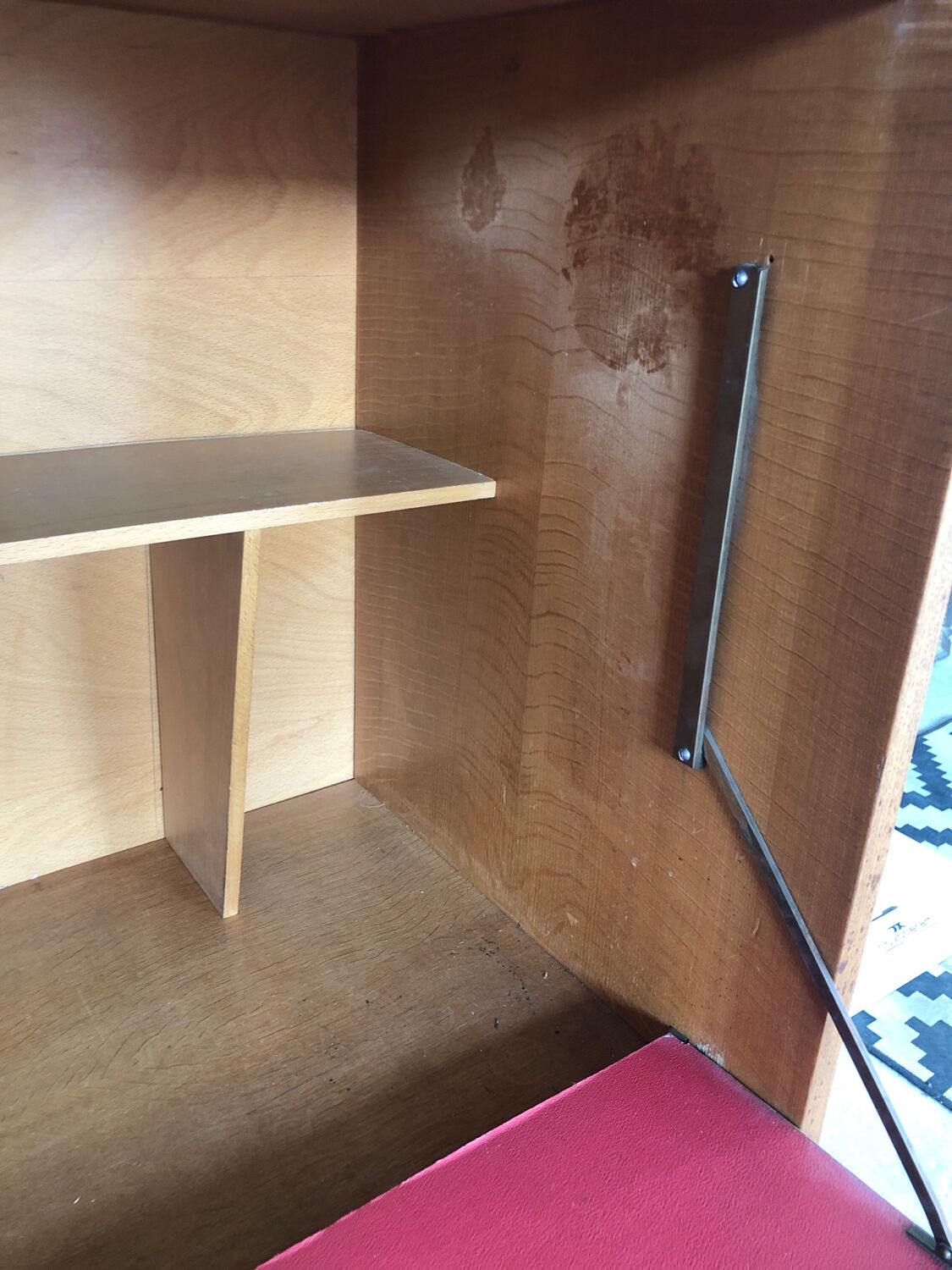 Vintage teak secretary from the 60s