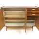 Scandinavian enfilade in teak and oak, Sweden, 1960.