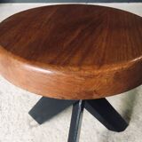 Modernist S31 Stool by Pierre Chapo, France, 1970s