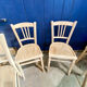 Aerogummed bistro chairs
