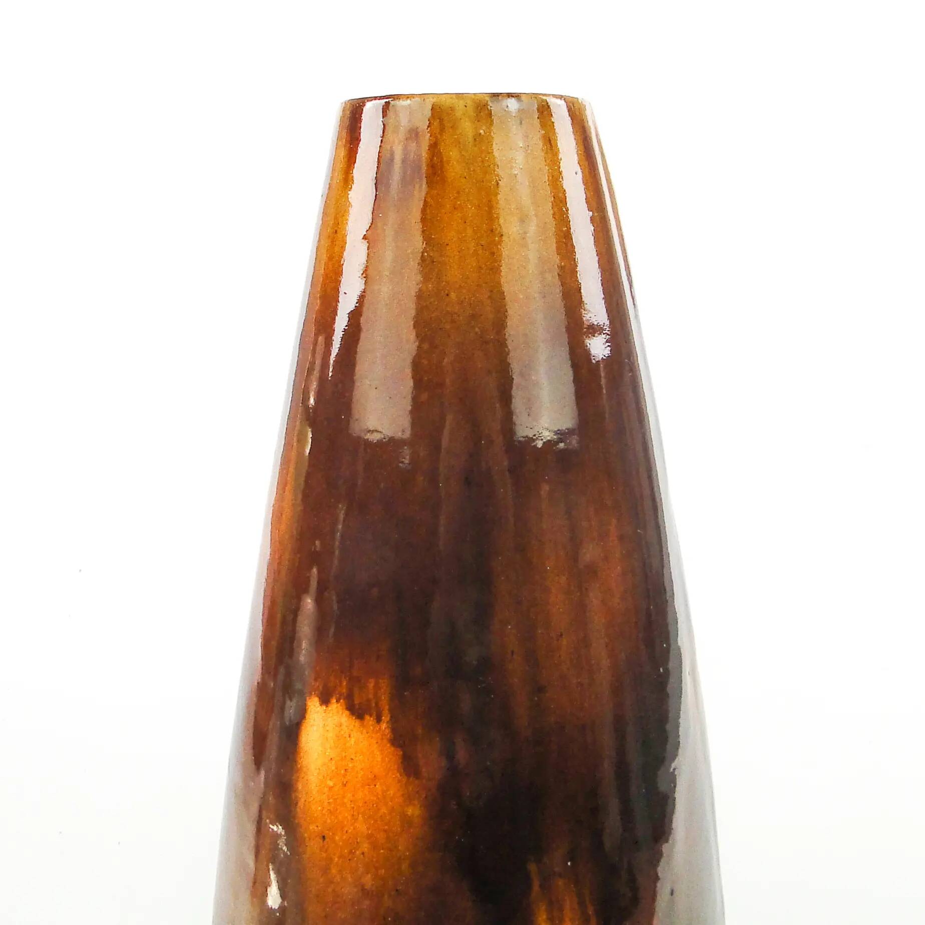 Vase, Polish modernism, ceramics, Milenium Cooperative, Poland, 1970s