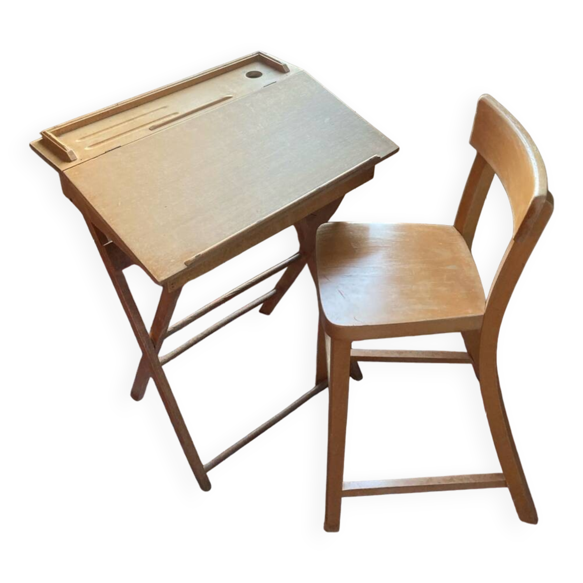 Children's desk and chair
