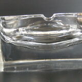 Vintage glass ashtray 1970