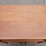 Furniture wing gilded oak 1950